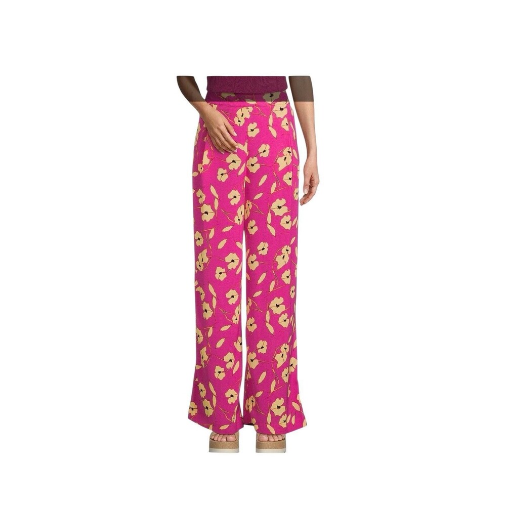 Jessica Simpson Rose Violet Crop Size L NWT